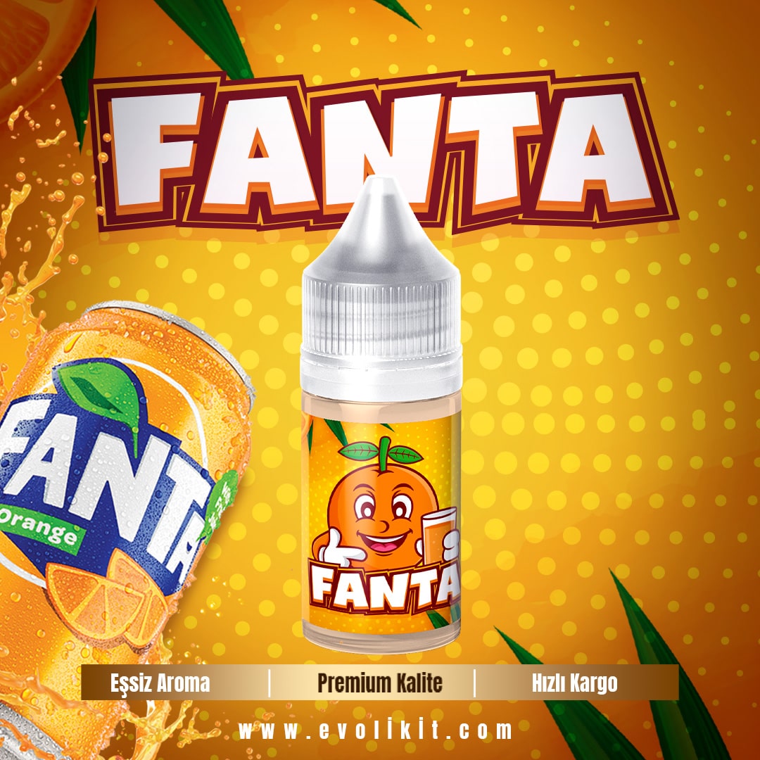 FANTA portakallı likit sipariş